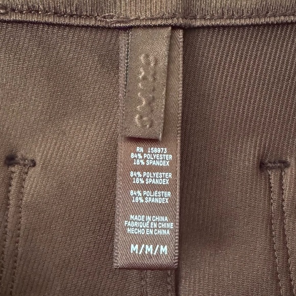 SKIMS DISCO PANT COCOA BROWN SIZE MEDIUM EUC - Picture 3 of 5